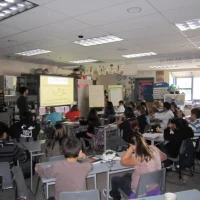 School Presentation to an Eager Group of Middle School Students in Santa Cruz County